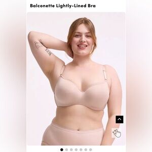 Torrid Balconette Lightly Lined Wire Bra, NWOT, Rose Dust